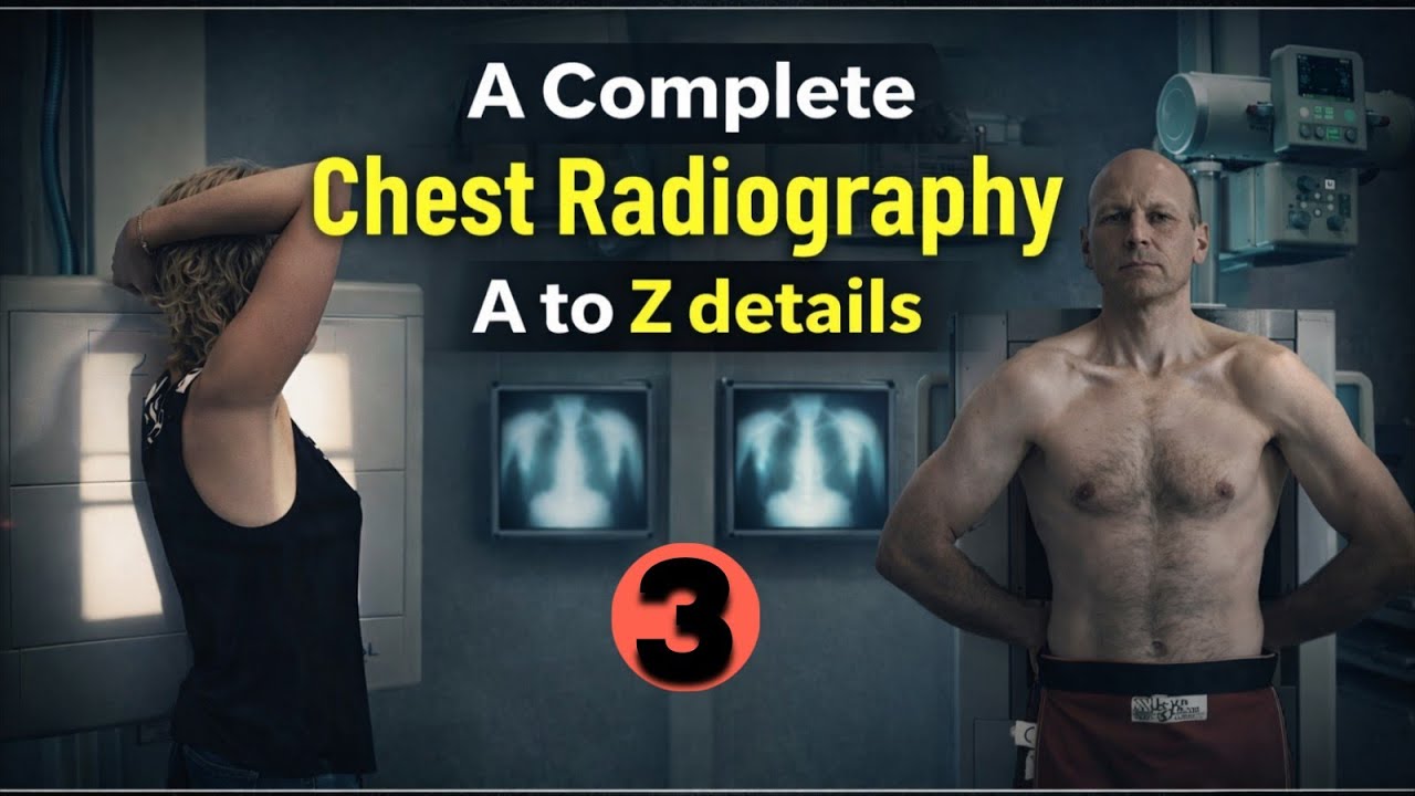 Chest radiography | Chest Radiography positioning part 3 - YouTube