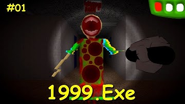 THIS IS SO SCARY!!! |1999.Exe part1 - Baldi