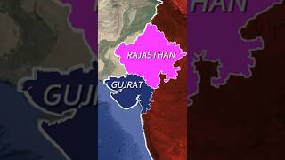 Let’s compare Rajasthan vs Gujarat! #youtubeshort #facts #history #education #viral #geopolitics