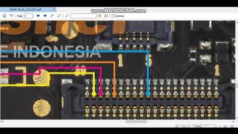 redmi 5plus lcd light jumper