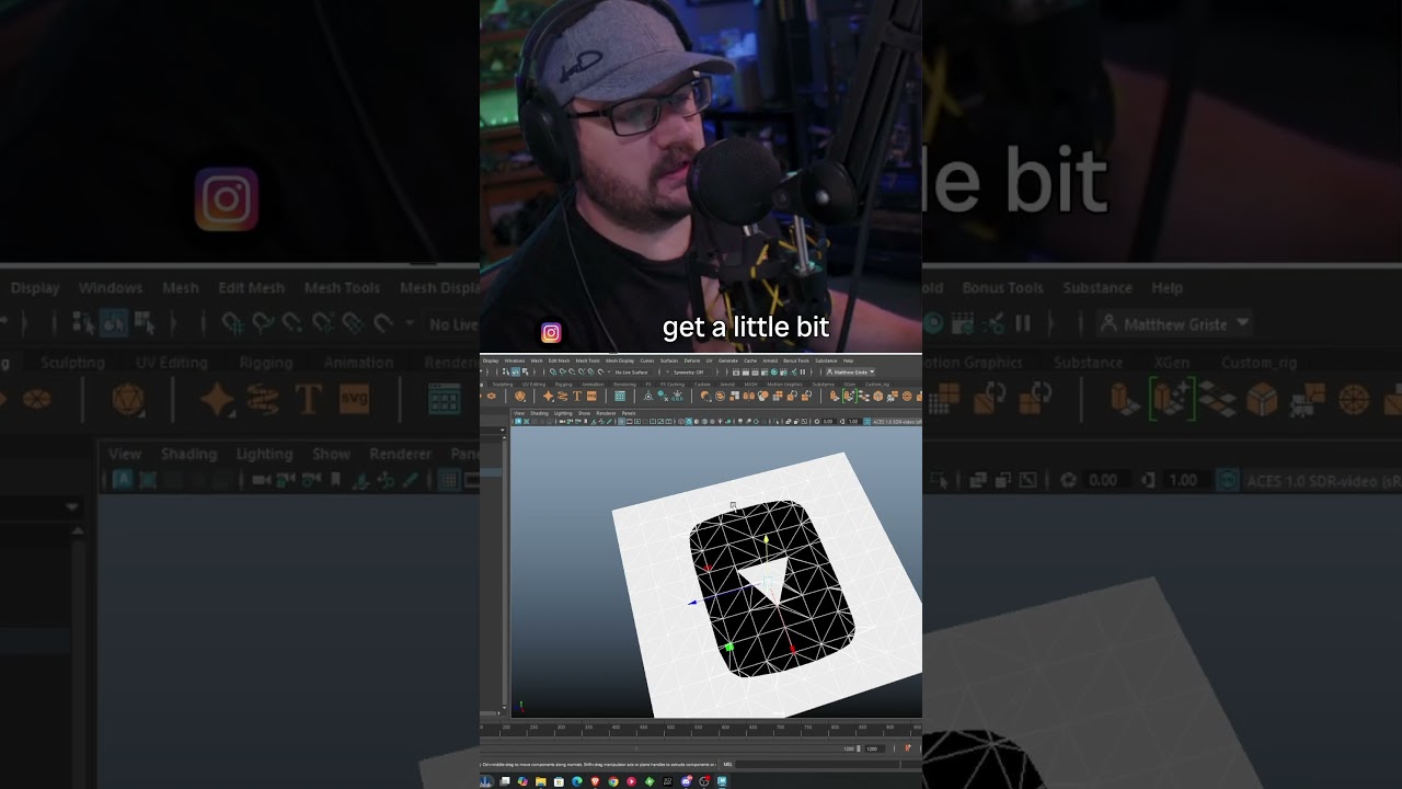 Convert simple 2D images to geometry in Maya 