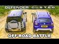 Land Rover Defender v Dacia Duster: OFF-ROAD