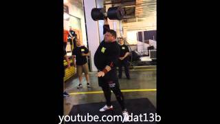 Zydrunas Savickas "fuck this" 110kg Monster Dumbbell 2016 Arnold Classic Australia Strongman