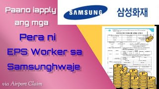 Proseso ng Paguwi ng EPS Worker / Departure Guarantee & Return Cost Insurance(출국만기보험/귀국비용보험)