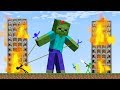 Stickman VS Minecraft: Zombie Apocalypse 2 - AVM Shorts Animation