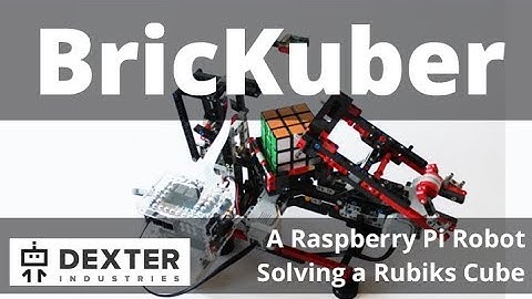 BricKuber Raspberry Pi Rubiks Cuber Solves in 90 Seconds