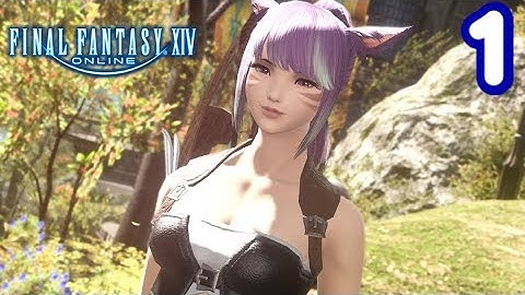 Final Fantasy XIV - Episode 1: Creating a character