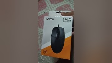 A4Tech OP-720, 1200 DPI, Symmetric, Dust-Resistant Wheel, Plug & Play, USB, Optical Wired Mouse