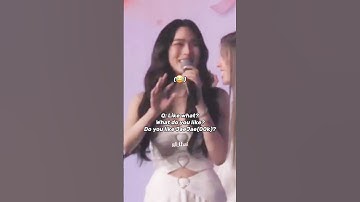 Lingling got flustered by the question, and then Orm said.. #gl #lingorm #couple #wlw