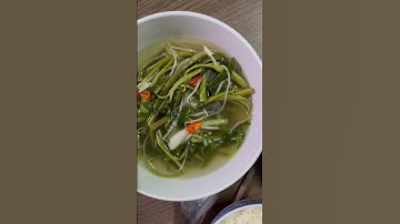 Cơm canh chua rau muống,cá rô đồng kho tiêu,em mời cả nhà dùng ạ