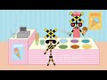 【踏切アニメ】アイス屋さんへ行く！？Go to an ice cream shop!?