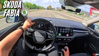 2025 Skoda Fabia 1TSI 115HP POV Drive | With Commentary