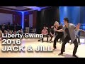 Jordan Frisbee & Tatiana Mollmann - WEST COAST SWING - Liberty Swing Pro Jack & Jill 2016 - Improv