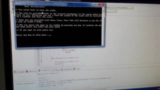 Snake Game C program | using ASCII Value