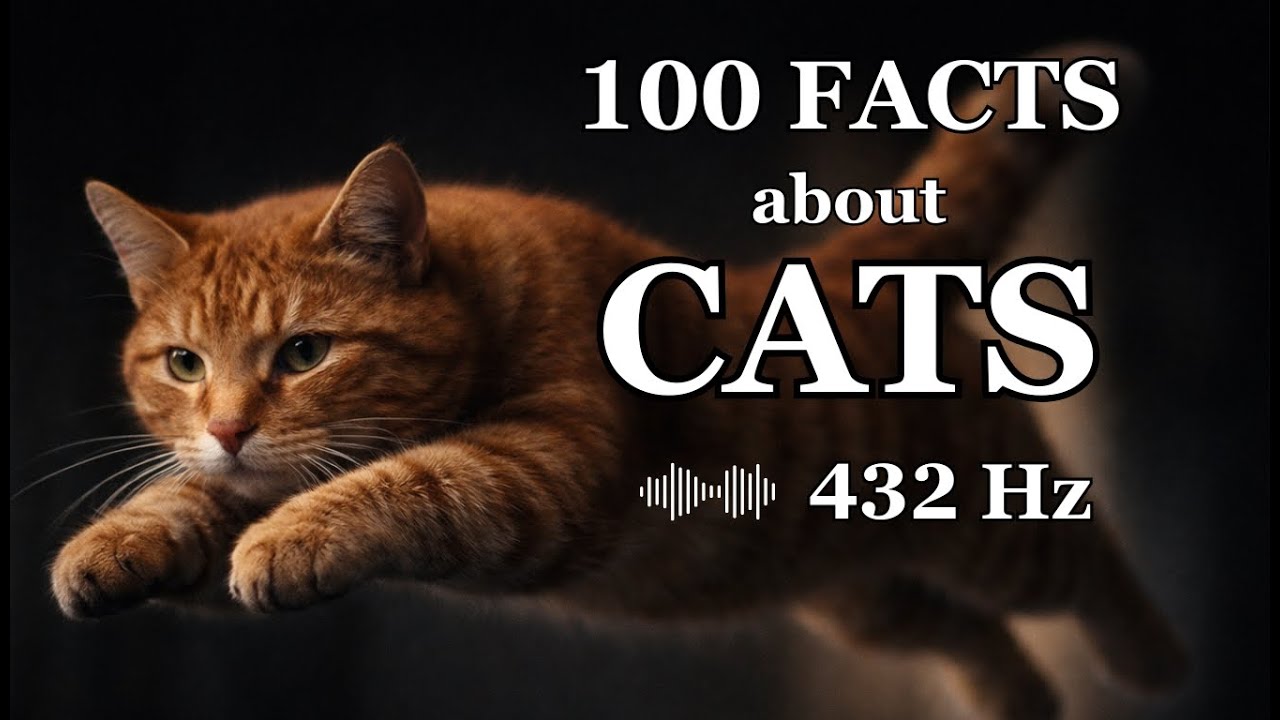 Relaxing Science Of CATS | Deep Relaxation to Fall Asleep (432Hz Deep Space Ambience)