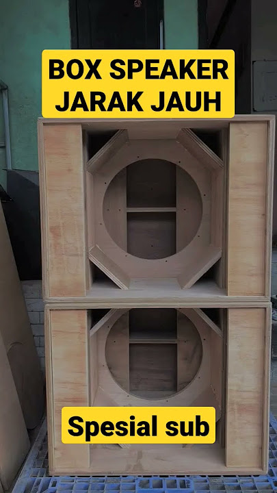 Box speaker jarak jauh bass mantap #boxspeaker