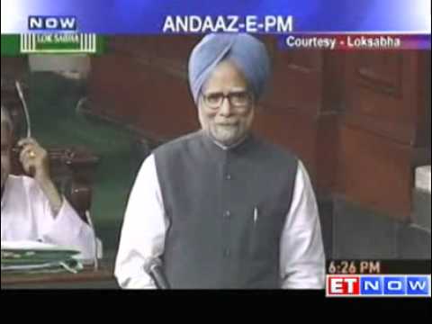 PM Manmohan Singh gets poetic in Parliament