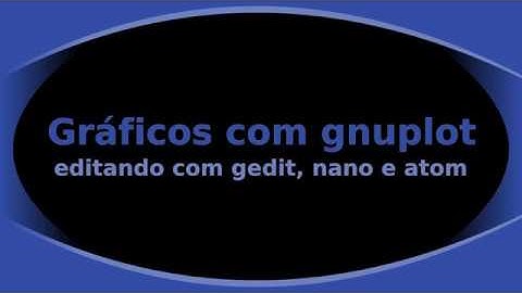 [P3w] Gráficos com gnuplot