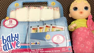 Unboxing Baby Alive Doll Super Refill Pack from Toys R Us