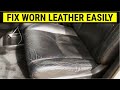 How To Touch Up Worn Leather Car Seats in 10 Minutes (DIY Tutorial)