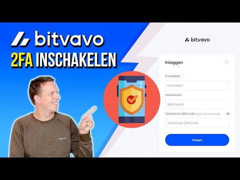 Bitvavo 2FA: Hoe werkt het - Inschakelen of herstellen (resetten)