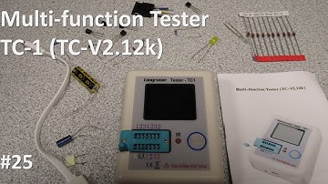 Multi-function Tester TC-1 (TC-V2.12k) Electronic Component Tester #25