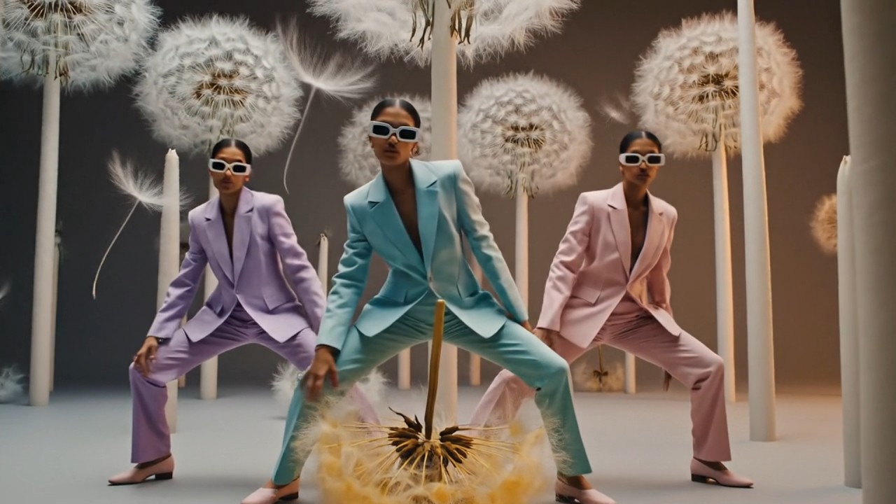 Losing yourself in the ideal world of fashion illusions