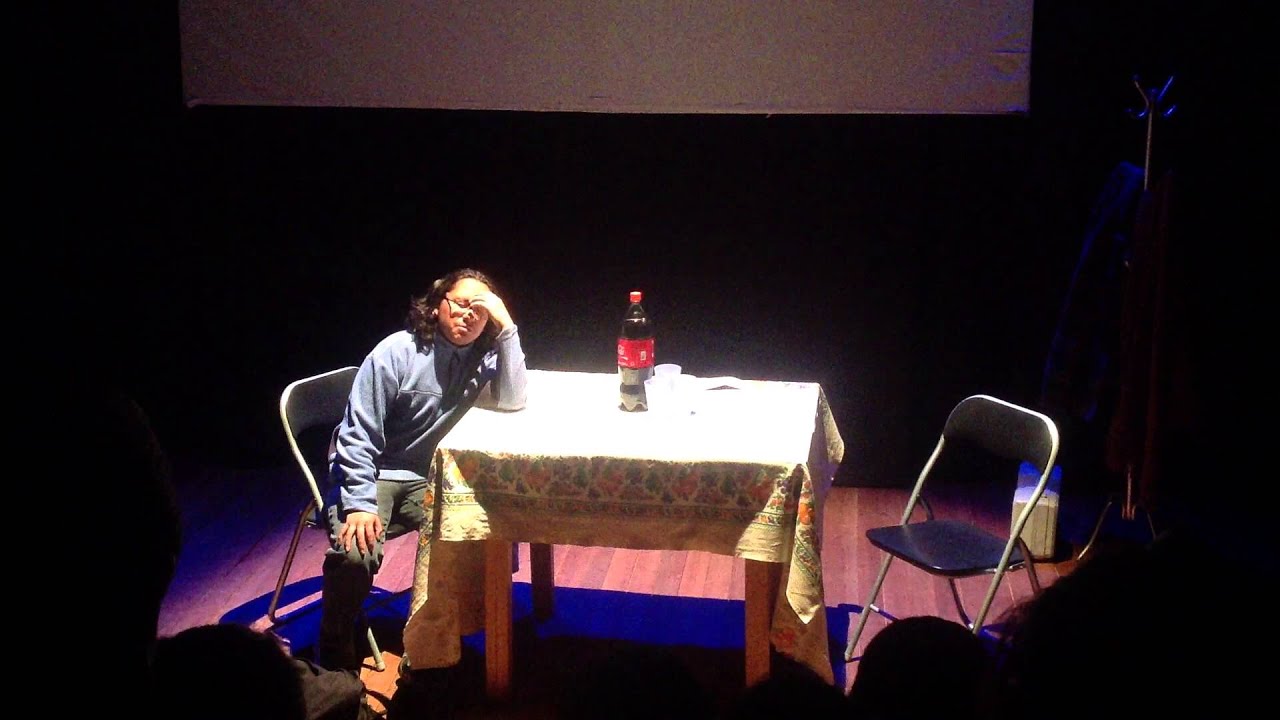 Obra Teatral "El Hombre con su mundo Destrozado" Fundación Boliviana de
