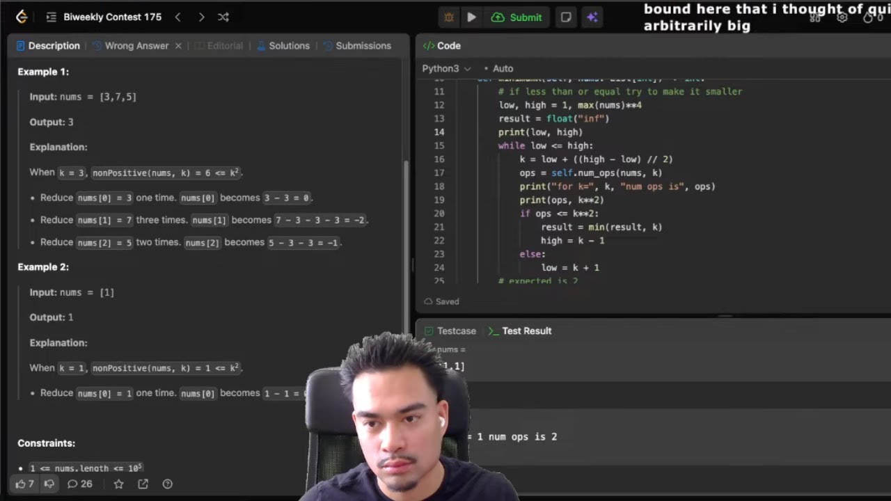 LeetCode Biweekly Contest 175 | Virtual Participation - YouTube