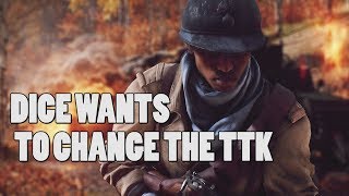 DICE wants to change the TTK - Battlefield V