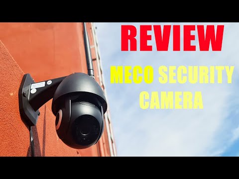 MECO 1080P HD Pan/Tilt WiFi Home Security Camera : Unboxing, Test & Review