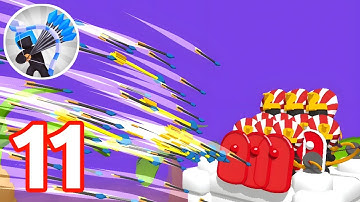 Merge Archers : Castle Defense - Gameplay Walkthrough Part 11 Level 76 - 83