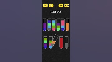 Water sort puzzle level 2476