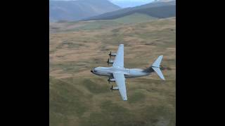 atlas callsign roulette99 machloop 15.12.23 #machloop #aviation #military #lowlevel #wales