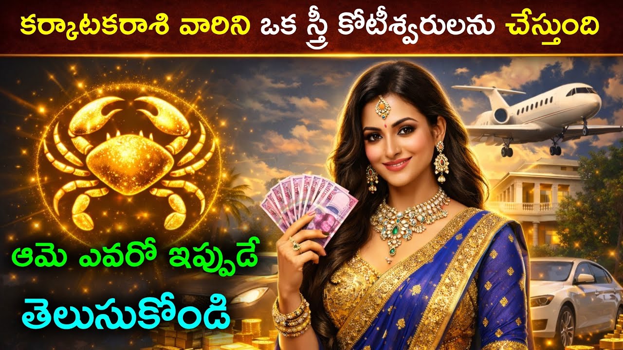 కర్కాటకరాశి వారిని ఒక స్త్రీ కోటీశ్వరులను చేస్తుంది 😱.ఆమె ఎవరో తెలుసుకోకపోతే |Karkataka rashi