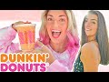 Trying Charli D'Amelio's DUNKIN DONUT Drink!