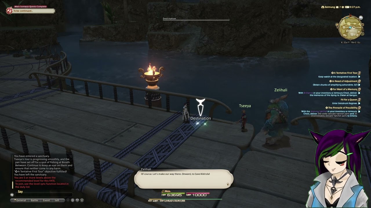 final fantasy xiv online pelupelu socierty story quest 2 a tentative first tour