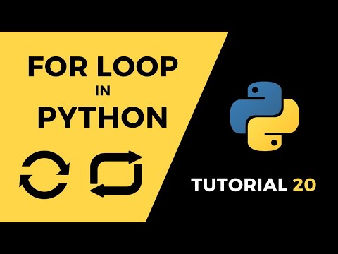 Tutorial#20 For Loop in python #python #pythonprogramming #python3 ...