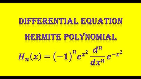 PG TRB Hermite polynomial