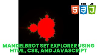 Mandelbrot Set Explorer using HTML, CSS, and JavaScript screenshot 5