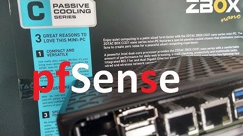 ✅ Zotac Mini PC  - Turn this into a pfsense router!