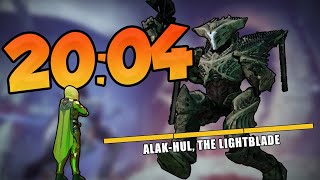 Solo GM 'The Lightblade' on Strand Hunter in 20 minutes! (Platinum, 20:04)