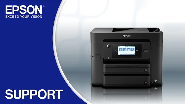 Epson WorkForce WF-4830 | Wireless Setup Using the Control Panel