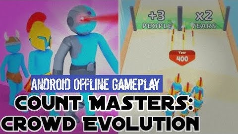 Count Masters : Crowd Evolution | Android Offline Gameplay | 