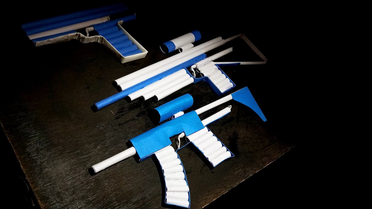 How to make Paper gun | How to make Paper Sniper Rifle | @madtimes ...
