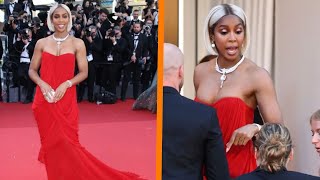 Kelly Rowland Appears To Scold Security Guard at Cannes Film Festival.