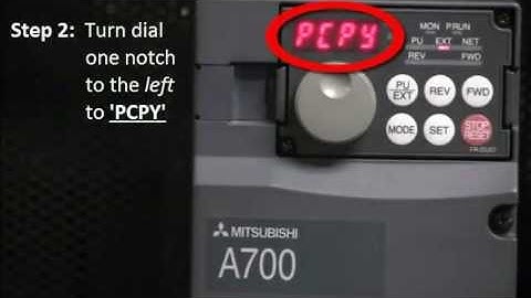 Quick Tips - FR-DU07 Parameter Upload