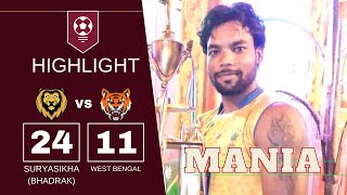 West Bengal V S Suryasikha Bhadrak Mania Papu Kalia Nona Sipu Raju All Odisha Volleyball Match