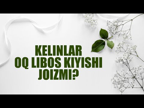 Video: Ikkinchi To'y Kuni Kelin Uchun Nima Kiyish Kerak
