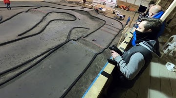 Too much contact. Tekno EB410.2 4WD Buggy Racing A-MAIN - Netcruzer RC